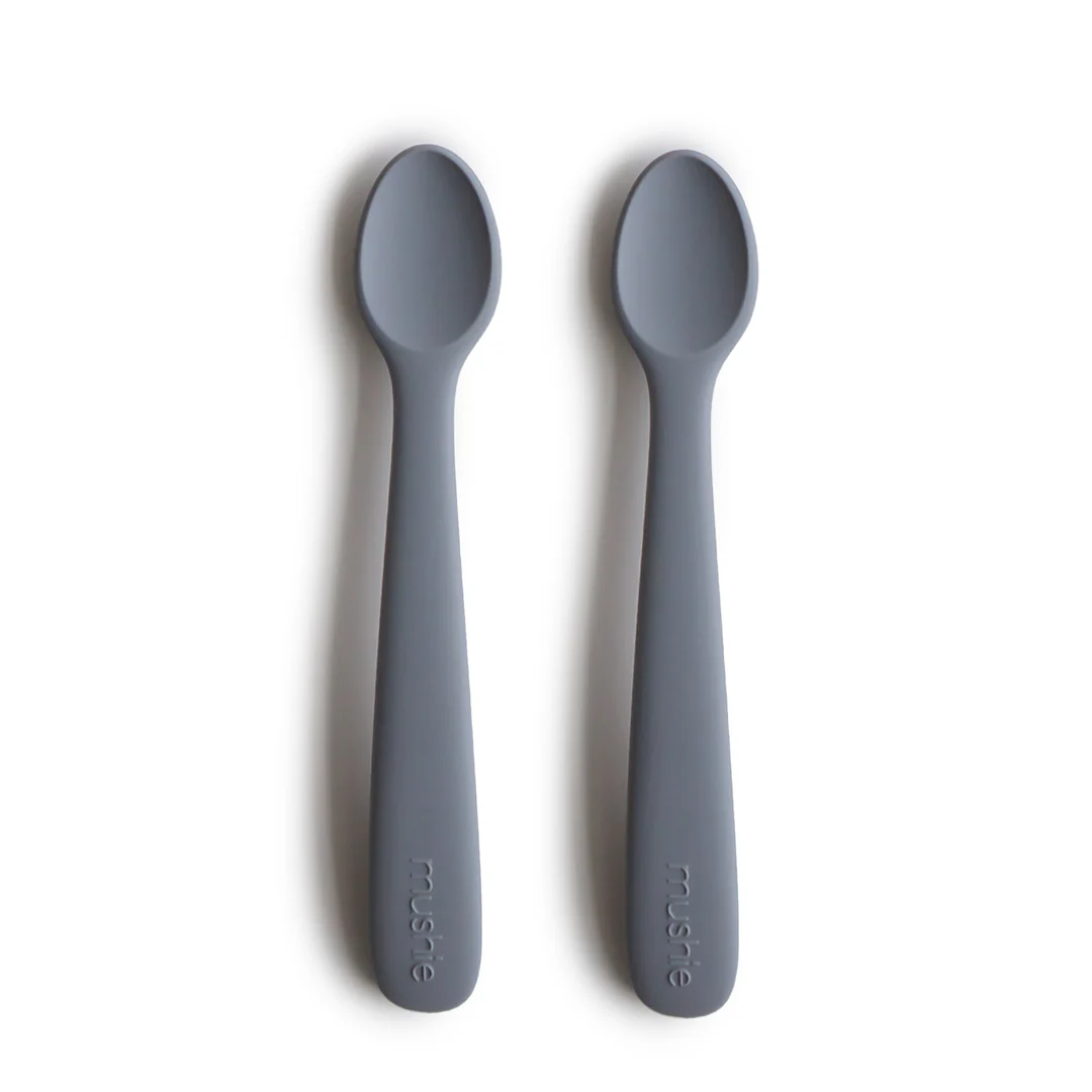 Set me 2 lugë silikoni – Mushie, foto 4